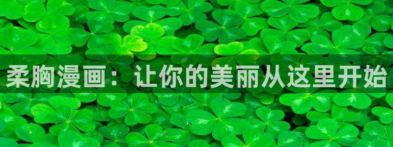 看羞羞漫画网站：柔胸漫画：让你的美丽从这里开始